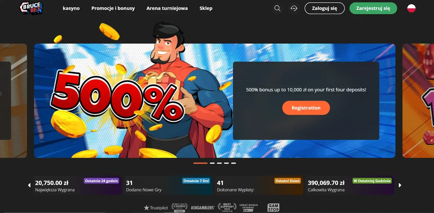 bruce bet casino glowna strona