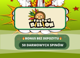 FreakyBillion Bonus Bez Depozytu z kodem promocyjnym