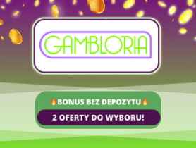 gambloria casino bonus bez depozytu