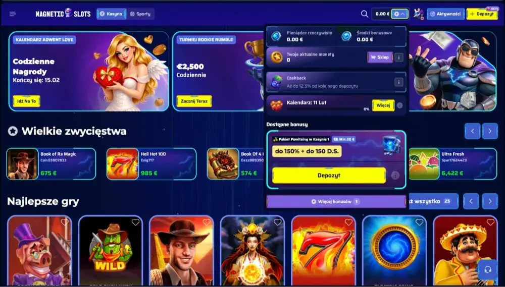 magnetic slots promo code no deposit