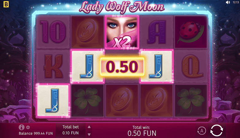 slot lady wolf moon