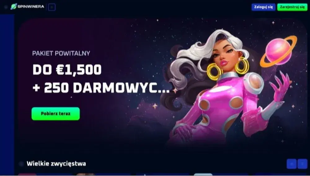 spinwinera zarejestruj się