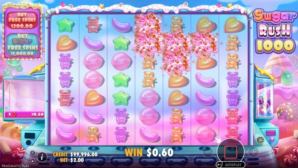 sugar rush 1000 slot
