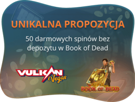 vulkan vegas bonus bez depozytu