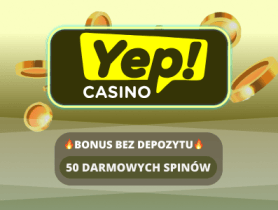 YEP casino bonus bez depozytu